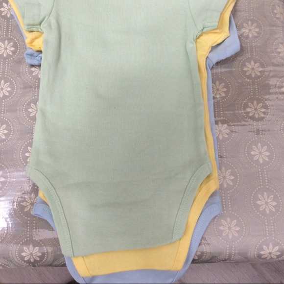 Rae Dunn baby set of 3 onesies - Picture 6 of 6